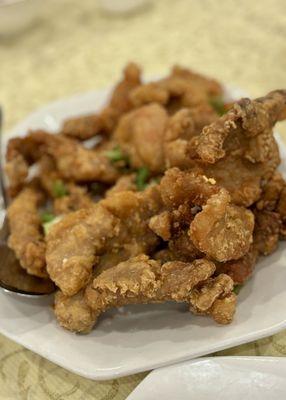 Pork Chop with Spicy Salt.