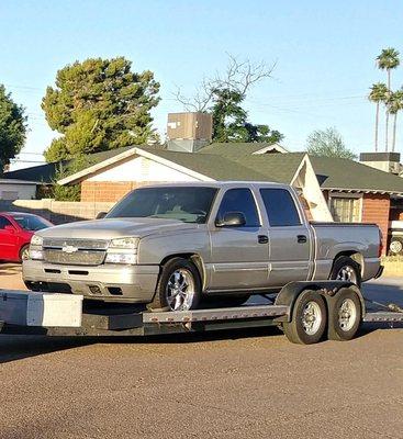 2006 Chevy Silverado, tranny rebuilt.