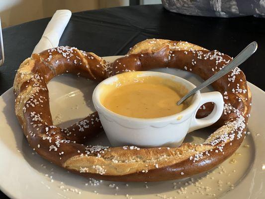 Soft Pretzel with Cheese