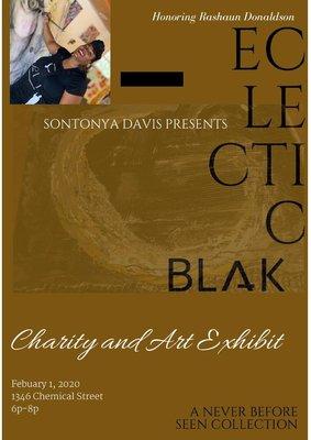 Eclectic BlAk Solo Art Exhibit