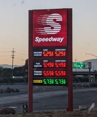 Speedway on Highway 99, Bakersfield