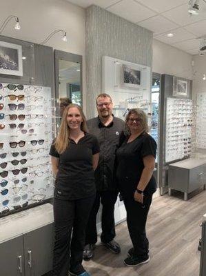 Meet our eye care team at Riverside Family Eye Care