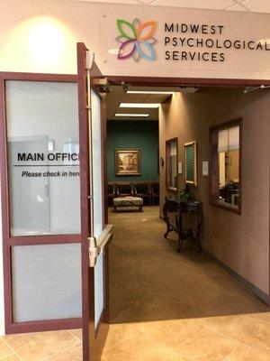 Front office of our Hanley Road location.