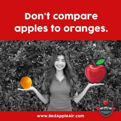 Red Apple Air is unlike your typical heating and air conditioning company . . . we care about your health and safety.