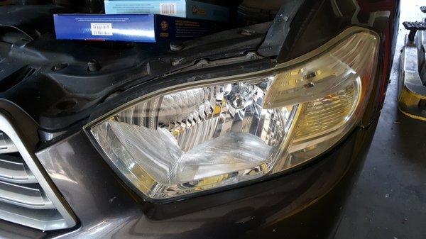 Headlight Restoration (After)