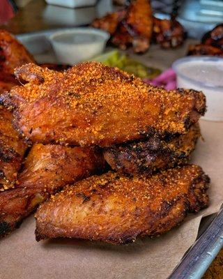 Dry Rub Smoked Wings