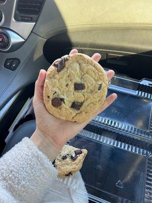 Hand size cookies (3 for $5)