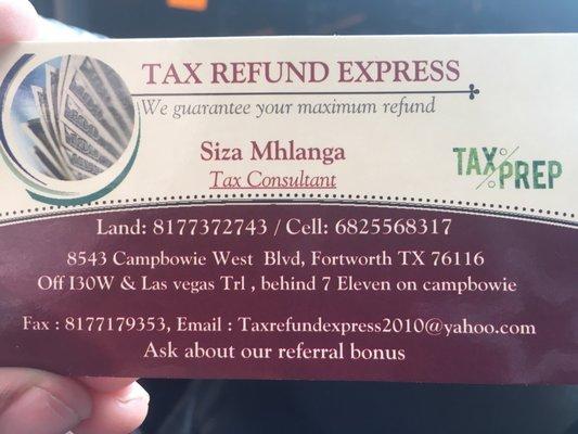 Rapid Returns Tax Services