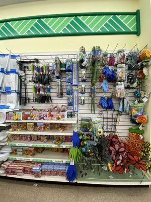 Gardening items in stock