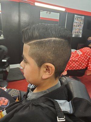 Kids combover