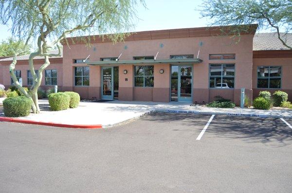 Her office is easy to get to, just off Via de Ventura and North Pima Road in Scottsdale. Schedule an appointment today.