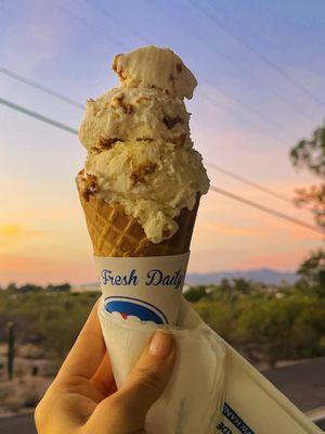 Small Gingerbread Cookie cone.