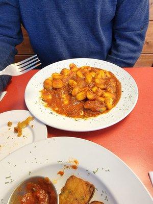 Gnocchi Bolognese-hubby loved it.