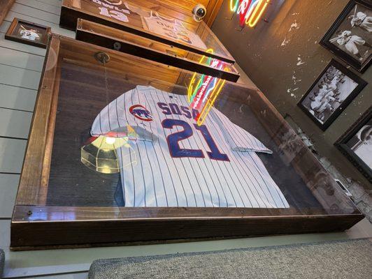 Cubs memorabilia