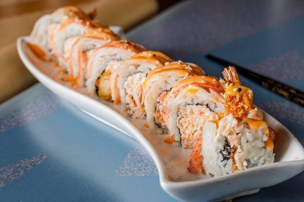 Tempura shrimp roll