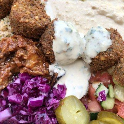 Falafel bowl. So delicious!