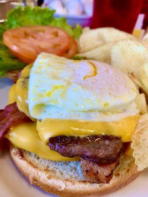 Customize your burger with a fried egg(Royale). #UpCloseSavor