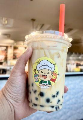 Lotus Milk Tea