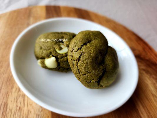 2023 Nov 16: Matcha Cookies (5 stars)