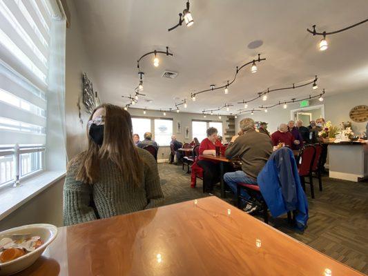 Main restaurant dining area