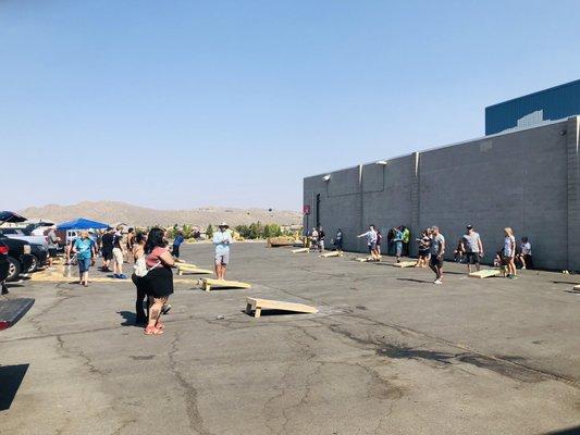 Cornhole tourney