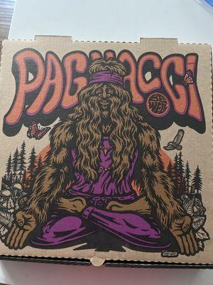 Yoga Zen hairy Bigfoot pizza man