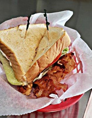 BLT has 10 slices of bacon!!