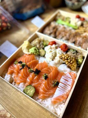 Salmon Bento