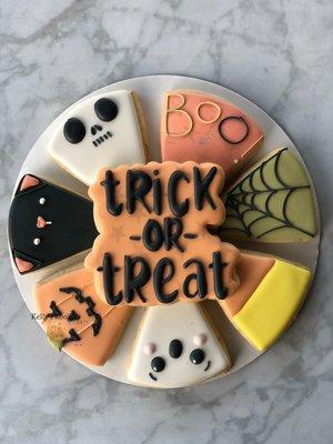 Halloween cookie platter- 2021 presale