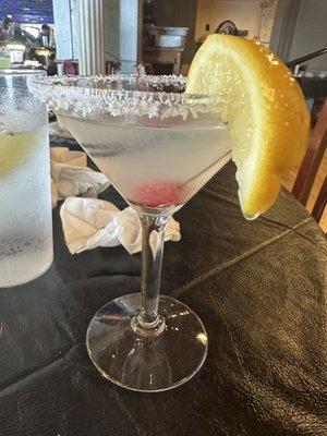 Lemon drop martini