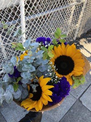 Pretty bouquet for less than $20