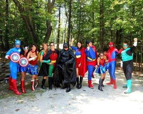 Parade on beaver island