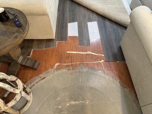 Flooring disaster