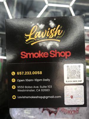 Lavish Smoke Shop