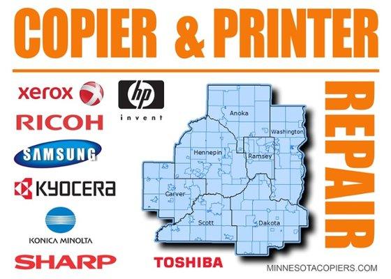 Fast copier & printer service