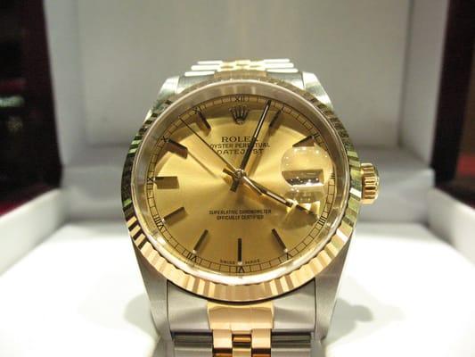 Mens 2tone Rolex Datejust jubilee band (sold)