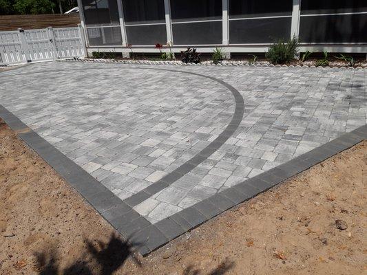 recent paver work