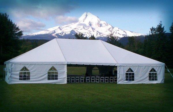 Our tent inventory ranges from a 10X10 to 40X100 with a variety of sidewalls and tent accessories.