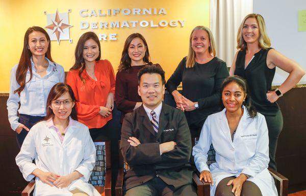 Clinics staff at California Dermatology Care