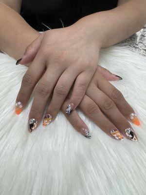 Koi Fish Nail Art