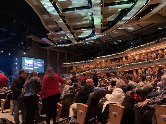 Inside main church auditorium