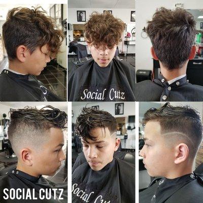 Before & After 
Fade w/ a design