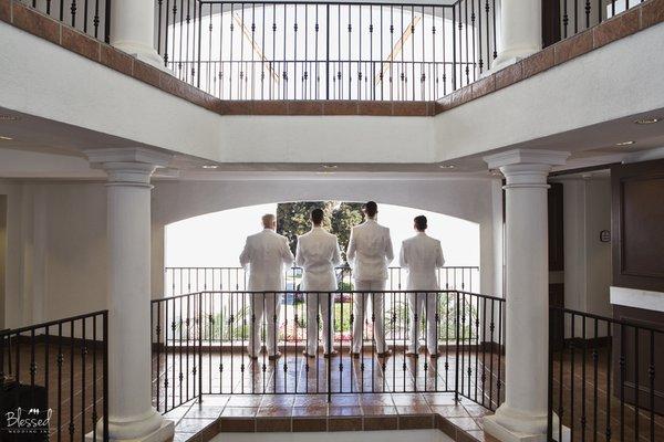 Groom and Groomsmen Engagement Photography at Mountian Helix by San Diego wedding Photographers at Blessed Wedding