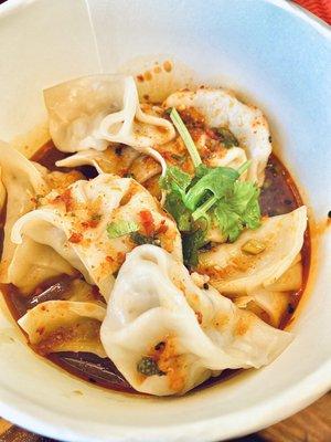 Steamed veggie dumplings