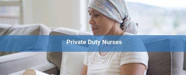 NurseRegistry matches people with concierge nurses for private duty care at home. Short-term and 24/7 care available