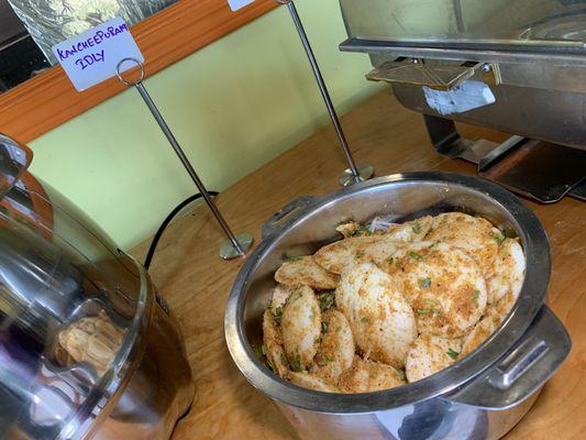 Kanchipura Idly: savory Vegan Daal "Cakes".