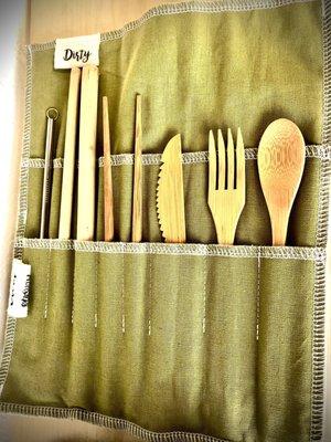 Reusable utensils for on the go.