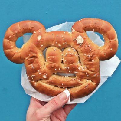 Mickey pretzel