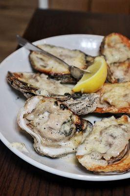 Chargrilled oysters!