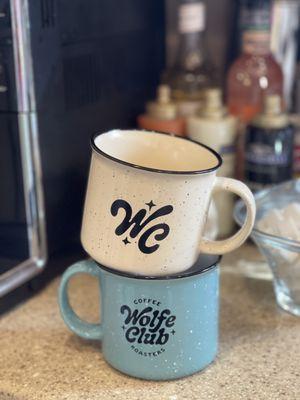 Cute mugs from their latest merchandise drop!